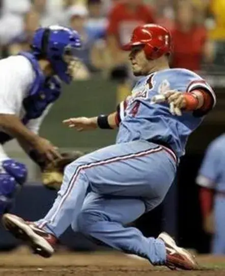 ST. LOUIS CARDINALS 1980’s Majestic Cooperstown Throwback Away Baseball Jersey 