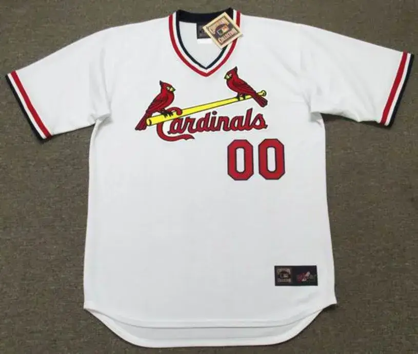 ST. LOUIS CARDINALS 1980’s Majestic Throwback Home Jersey Customized “Any Name & Number(s)”