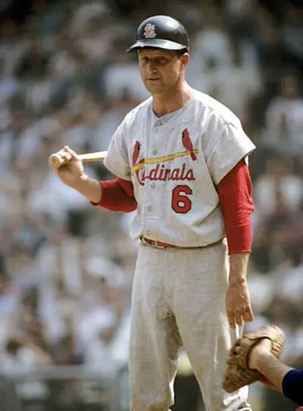 STAN MUSIAL St. Louis Cardinals 1962 Majestic Cooperstown Throwback Away Baseball Jersey 