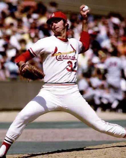 STEVE CARLTON St. Louis Cardinals 1971 Majestic Cooperstown Home Baseball Jersey 