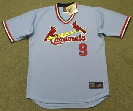 TERRY PENDLETON St. Louis Cardinals 1985 Majestic Cooperstown Away Baseball Jersey