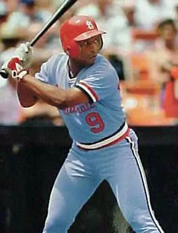 TERRY PENDLETON St. Louis Cardinals 1985 Majestic Cooperstown Away Baseball Jersey 