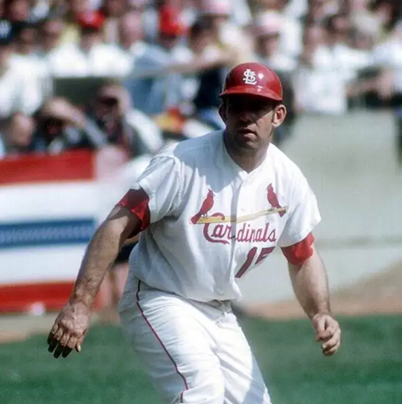 TIM McCARVER St. Louis Cardinals 1967 Majestic Cooperstown Throwback Home Baseball Jersey 