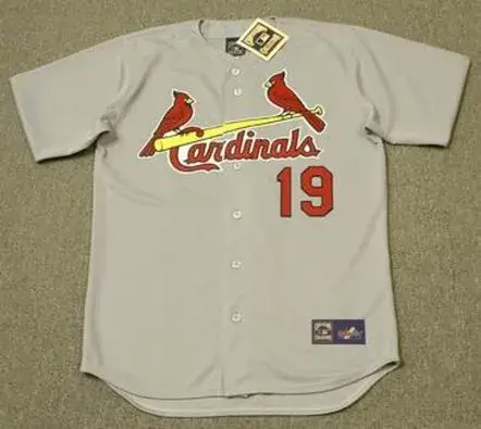 TOM PAGNOZZI St. Louis Cardinals 1992 Majestic Cooperstown Throwback Away Jersey