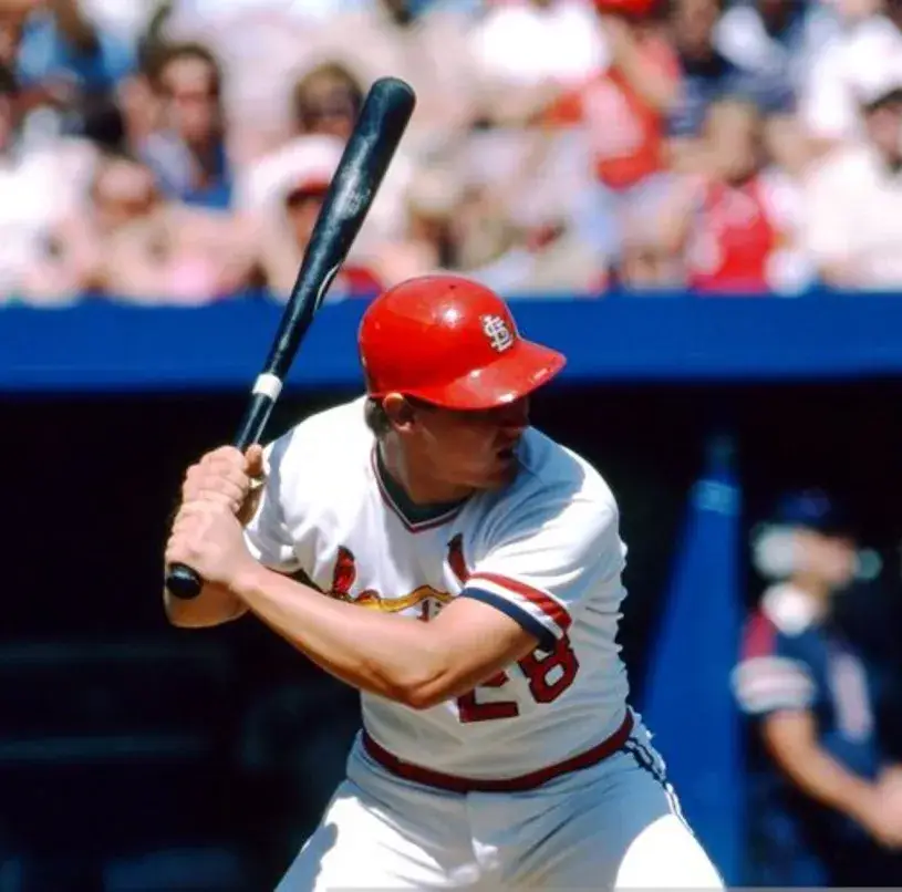 TOMMY HERR St. Louis Cardinals 1982 Home Majestic Throwback Baseball Jersey 