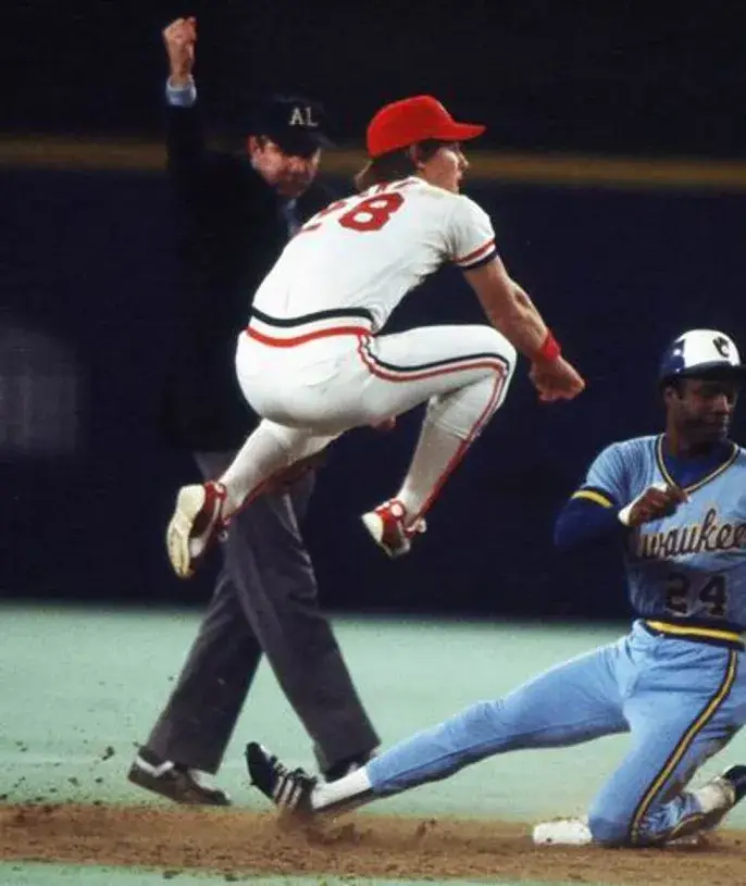 TOMMY HERR St. Louis Cardinals 1982 Home Majestic Throwback Baseball Jersey 