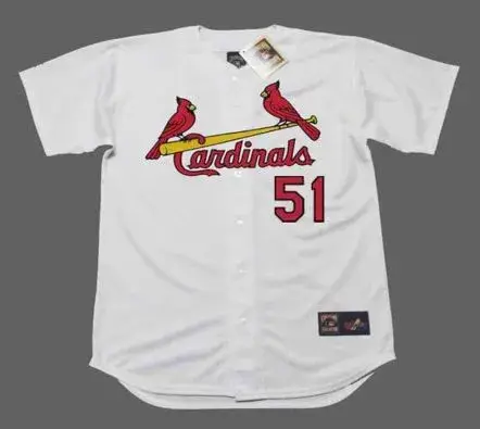 WILLIE MCGEE St. Louis Cardinals 1996 Home Majestic Throwback Baseball Jersey