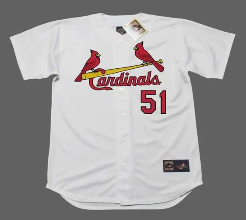 WILLIE MCGEE St. Louis Cardinals 1996 Home Majestic Throwback Baseball Jersey