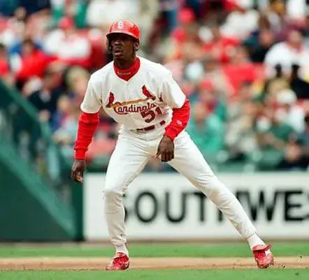 WILLIE MCGEE St. Louis Cardinals 1996 Home Majestic Throwback Baseball Jersey 