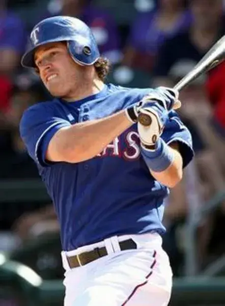 IAN KINSLER Texas Rangers 1980’s Majestic Cooperstown Throwback Baseball Jersey 