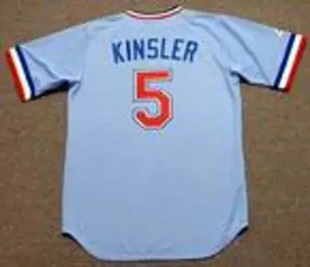 IAN KINSLER Texas Rangers 1980’s Majestic Cooperstown Throwback Baseball Jersey 