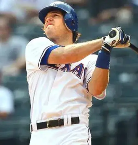 IAN KINSLER Texas Rangers 1990’s Majestic Cooperstown Throwback Baseball Jersey 