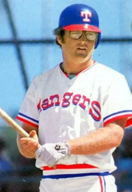 JEFF BURROUGHS Texas Rangers 1974 Majestic Cooperstown Home Baseball Jersey 