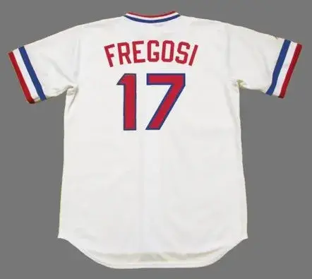 JIM FREGOSI Texas Rangers 1974 Majestic Cooperstown Home Baseball Jersey 