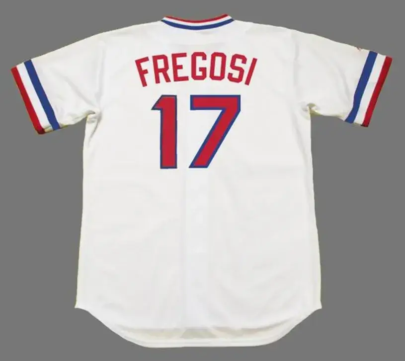 JIM FREGOSI Texas Rangers 1974 Majestic Cooperstown Home Baseball Jersey 