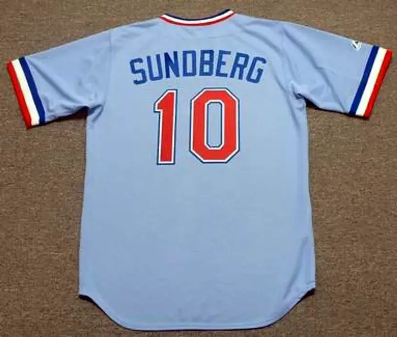 JIM SUNDBERG Texas Rangers 1981 Majestic Cooperstown Throwback Baseball Jersey 