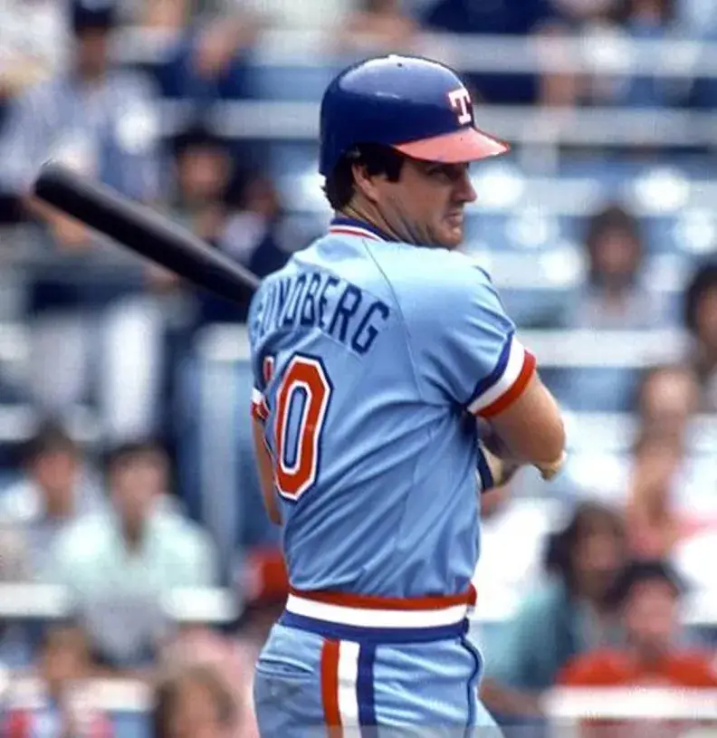 JIM SUNDBERG Texas Rangers 1981 Majestic Cooperstown Throwback Baseball Jersey 