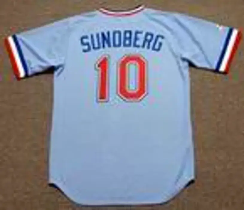 JIM SUNDBERG Texas Rangers 1981 Majestic Cooperstown Throwback Baseball Jersey 