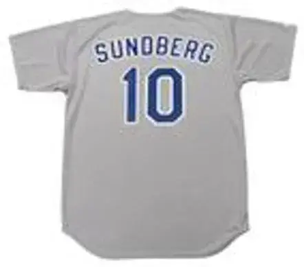 JIM SUNDBERG Texas Rangers 1989 Majestic Cooperstown Throwback Away Jersey 