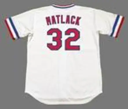JON MATLACK Texas Rangers 1982 Majestic Cooperstown Home Baseball Jersey 