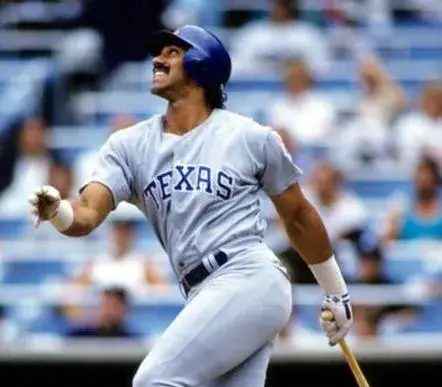 JUAN GONZALEZ Texas Rangers 1993 Majestic Cooperstown Throwback Away Jersey 