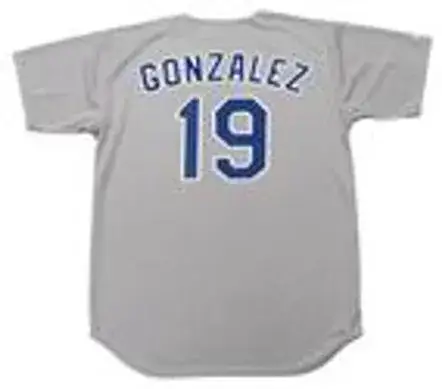 JUAN GONZALEZ Texas Rangers 1993 Majestic Cooperstown Throwback Away Jersey 