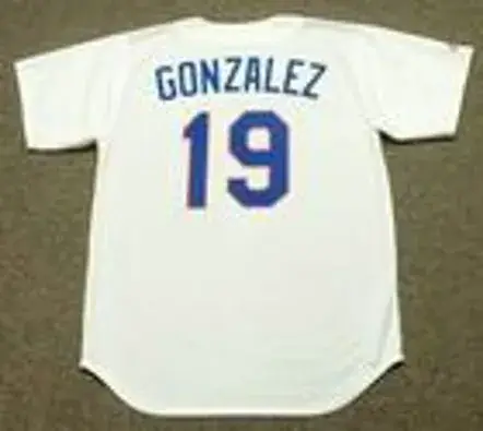 JUAN GONZALEZ Texas Rangers 1993 Majestic Cooperstown Throwback Baseball Jersey 
