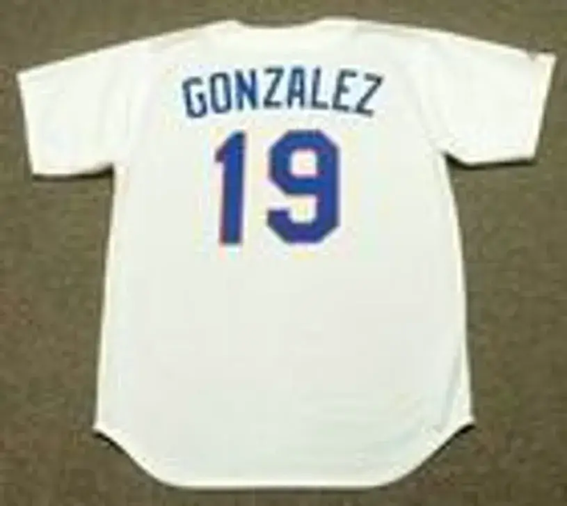 JUAN GONZALEZ Texas Rangers 1993 Majestic Cooperstown Throwback Baseball Jersey 