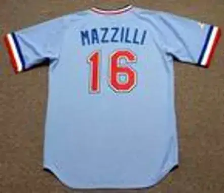 LEE MAZZILLI Texas Rangers 1982 Majestic Cooperstown Throwback Baseball Jersey 