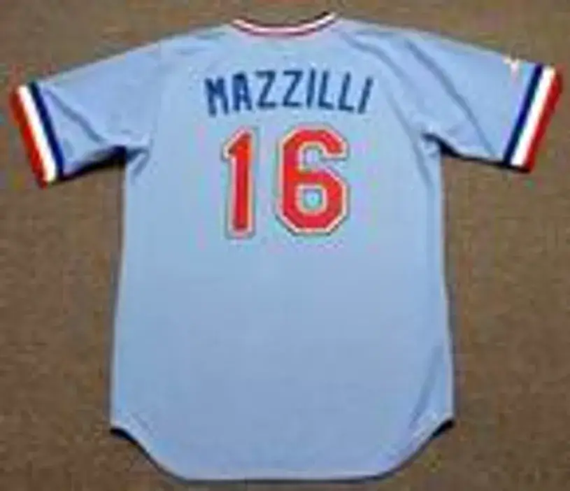 LEE MAZZILLI Texas Rangers 1982 Majestic Cooperstown Throwback Baseball Jersey 