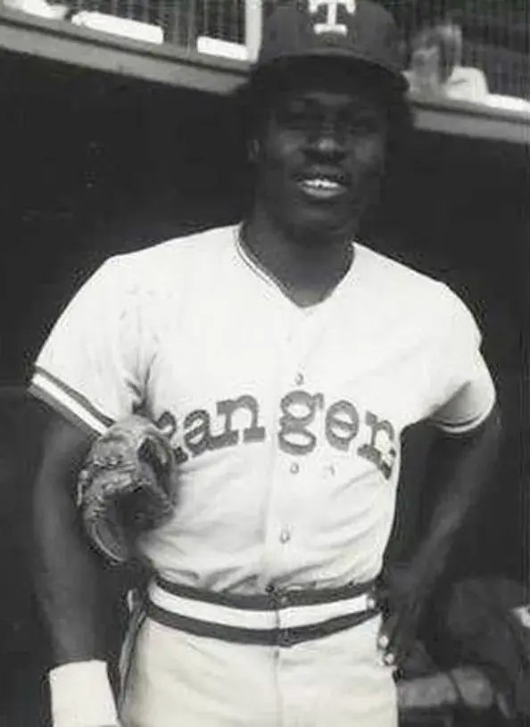 LENNY RANDLE Texas Rangers 1974 Majestic Cooperstown Home Baseball Jersey 