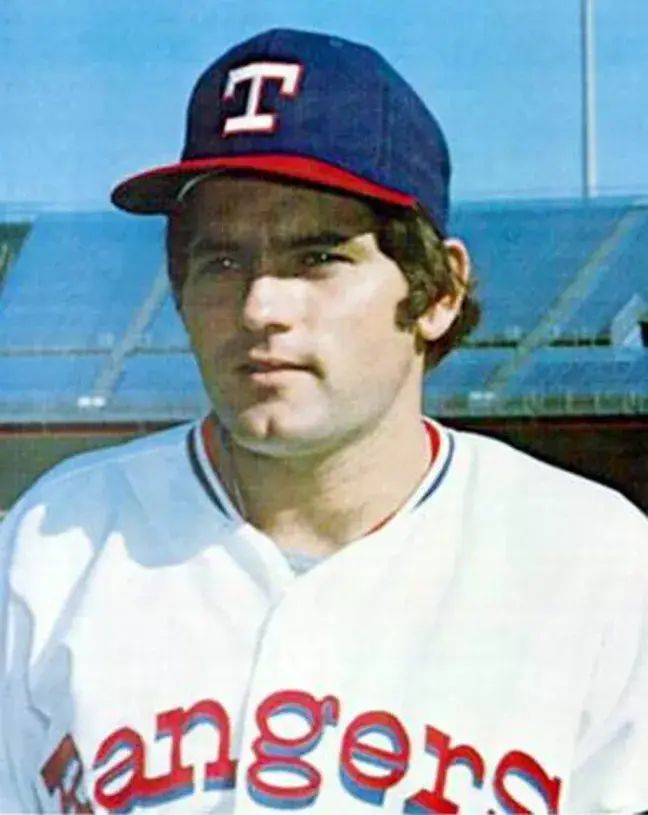 MIKE HARGROVE Texas Rangers 1974 Majestic Cooperstown Home Baseball Jersey 