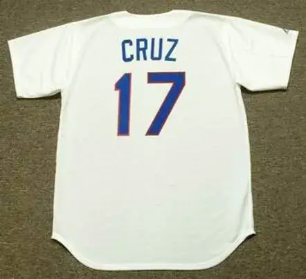 NELSON CRUZ Texas Rangers 1990’s Home Majestic Throwback Baseball Jersey 