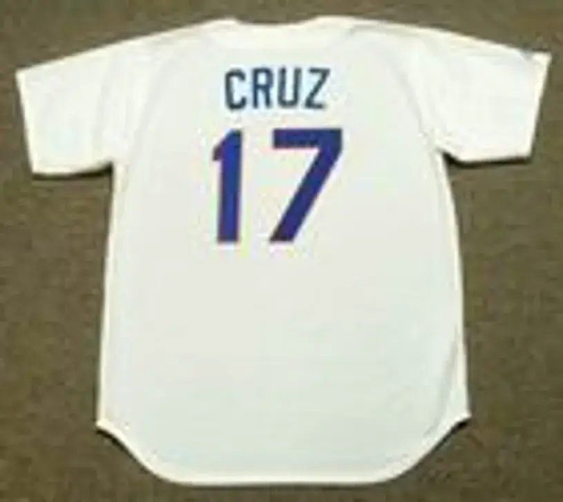 NELSON CRUZ Texas Rangers 1990’s Home Majestic Throwback Baseball Jersey 