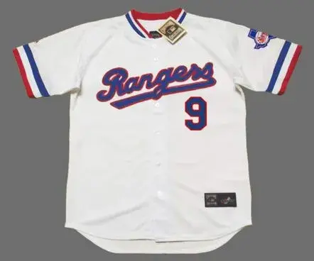 PETE O’BRIEN Texas Rangers 1984 Home Majestic Throwback Baseball Jersey