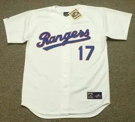 SAMMY SOSA Texas Rangers 1989 Majestic Cooperstown Throwback Baseball Jersey