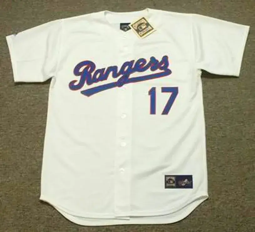 SAMMY SOSA Texas Rangers 1989 Majestic Cooperstown Throwback Baseball Jersey