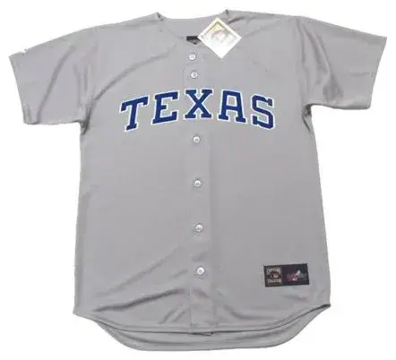 STEVE BUECHELE Texas Rangers 1988 Majestic Cooperstown Throwback Away Jersey