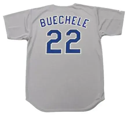 STEVE BUECHELE Texas Rangers 1988 Majestic Cooperstown Throwback Away Jersey 