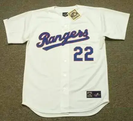 STEVE BUECHELE Texas Rangers 1988 Majestic Cooperstown Throwback Baseball Jersey