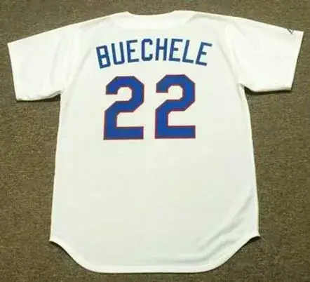 STEVE BUECHELE Texas Rangers 1988 Majestic Cooperstown Throwback Baseball Jersey 