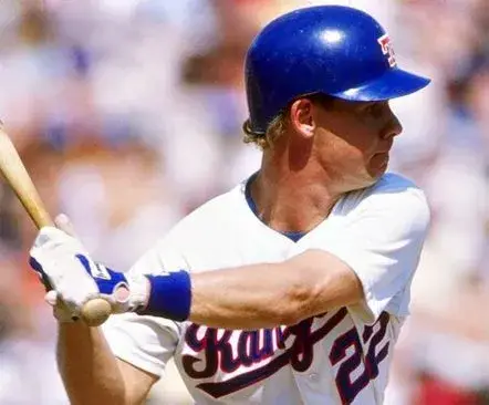 STEVE BUECHELE Texas Rangers 1995 Majestic Throwback Away Baseball Jersey 