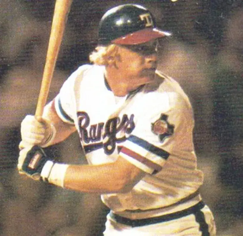 TEXAS RANGERS 1980’s Away Majestic Throwback Baseball Jersey 