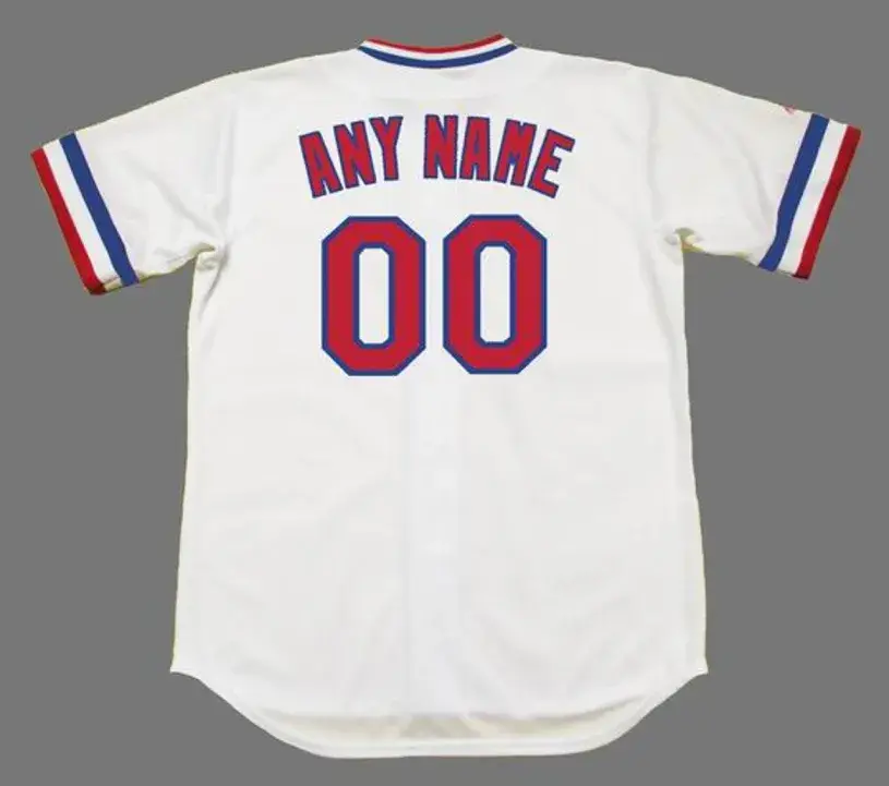 TEXAS RANGERS 1980’s Majestic Home Throwback Jersey Customized “Any Name & Number(s)” 