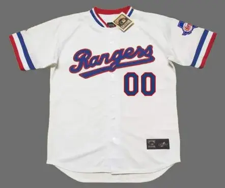 TEXAS RANGERS 1980’s Majestic Throwback Home Jersey Customized “Any Name & Number(s)”