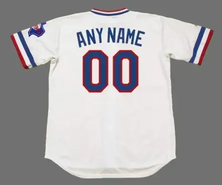 TEXAS RANGERS 1980’s Majestic Throwback Home Jersey Customized “Any Name & Number(s)” 