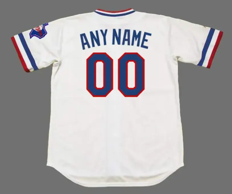 TEXAS RANGERS 1980’s Majestic Throwback Home Jersey Customized “Any Name & Number(s)” 