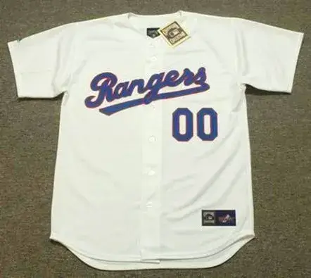 TEXAS RANGERS 1990’s Majestic Cooperstown Jersey Customized “Any Name & Number(s)”
