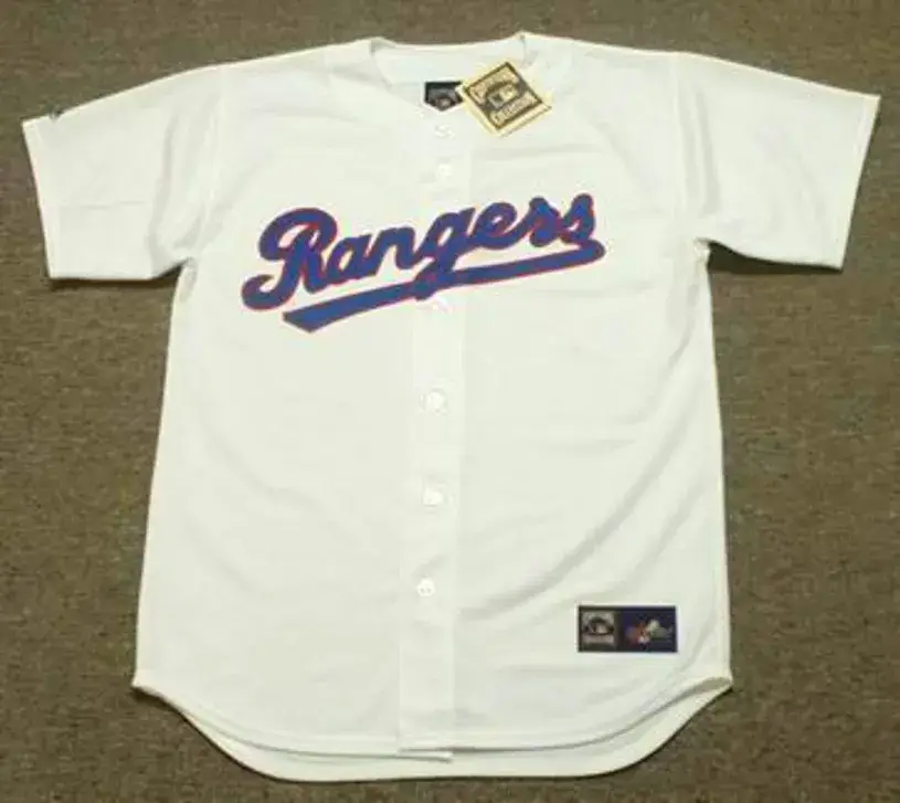TEXAS RANGERS 1990’s Majestic Cooperstown Throwback Home Jersey
