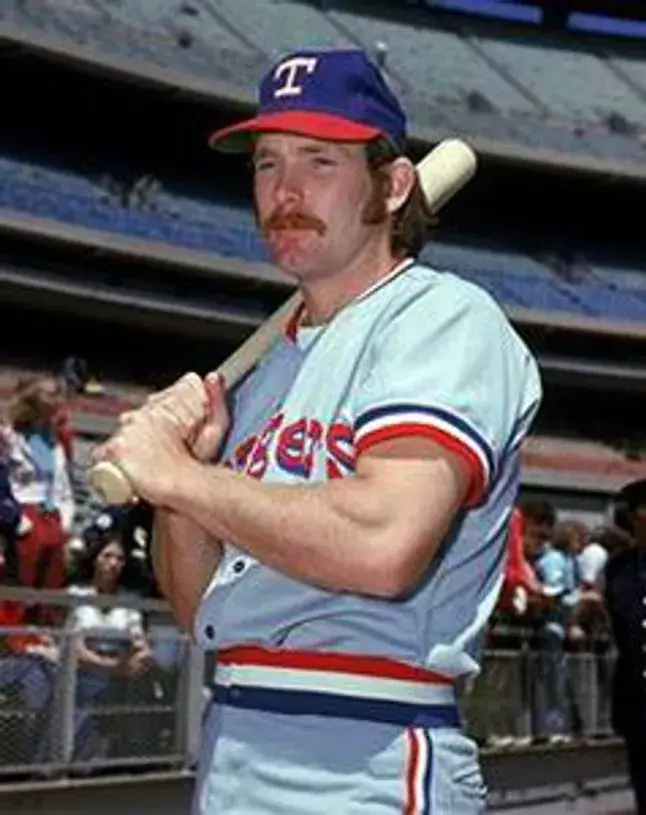 TOBY HARRAH Texas Rangers 1970’s Majestic Cooperstown Throwback Baseball Jersey 